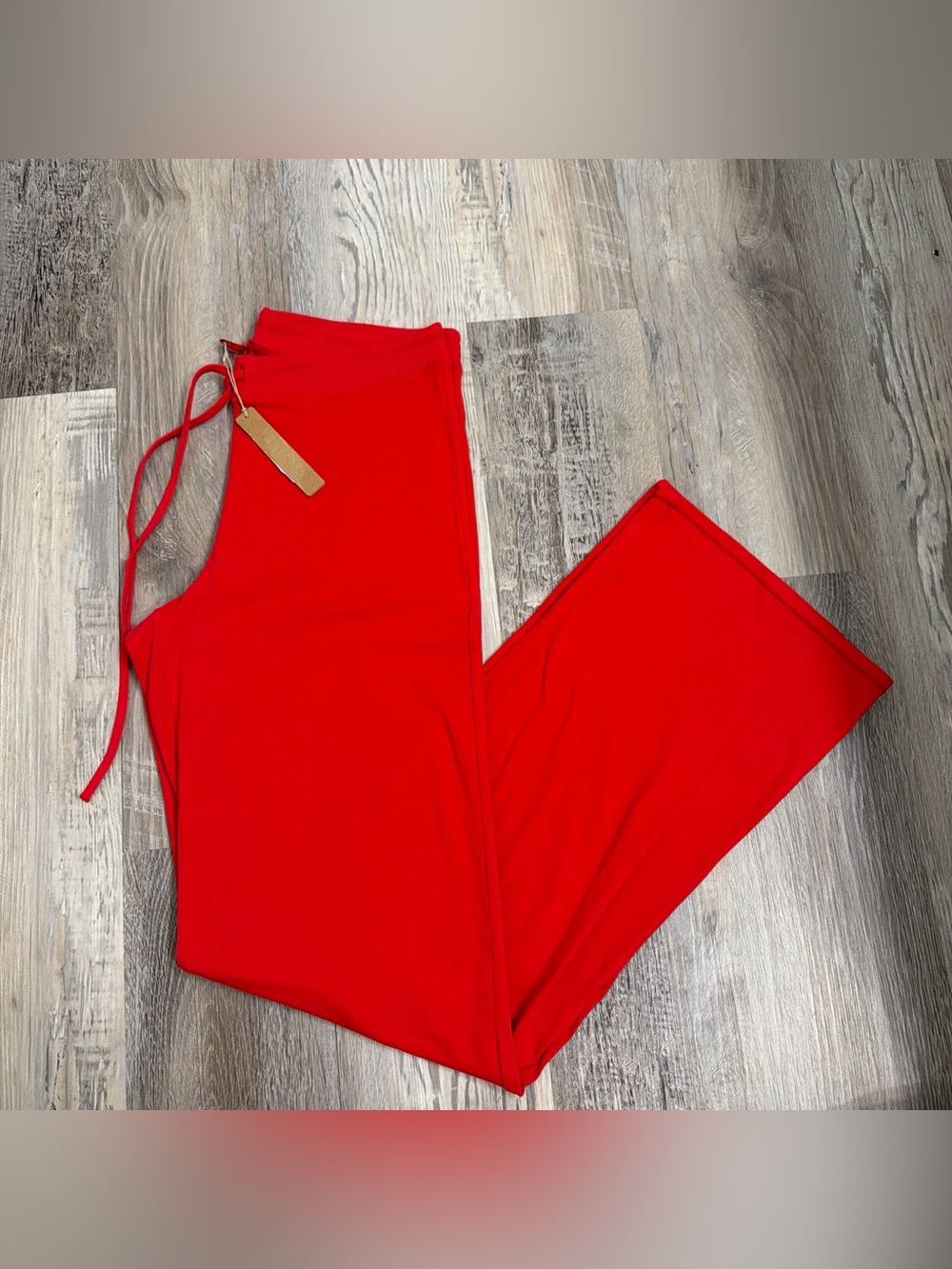 Skims Cotton Jersey Pants Red size small
New with tag